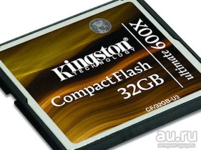 Лот: 13014827. Фото: 1. Kingston CF 32Gb Ultimate 600x. Карты памяти