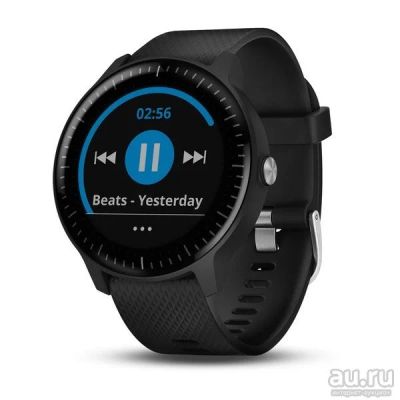 Лот: 13804410. Фото: 1. Garmin Vivoactive 3 Music Черные... Смарт-часы, фитнес-браслеты, аксессуары