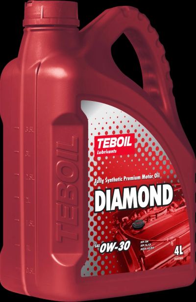 Лот: 24304738. Фото: 1. Teboil Diamond 0W-30, 4л. Масла, жидкости