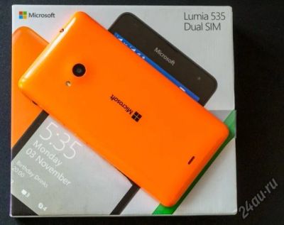 Лот: 5507270. Фото: 1. Microsoft Lumia 535 Dual SIM-Продажа... Смартфоны