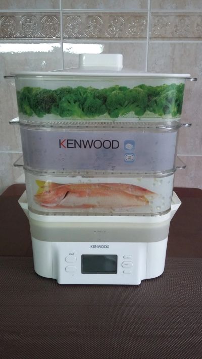 Лот: 12523854. Фото: 1. Пароварка Kenwood FS 470. Кухонная