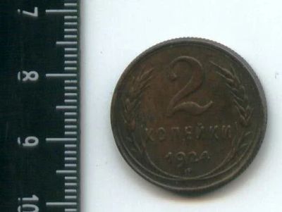 Лот: 12682356. Фото: 1. (№3334) 2 копейки 1924 г. Россия и СССР 1917-1991 года