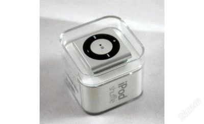 Лот: 2775165. Фото: 1. Ipod Shuffle + Наушники sennheiser... Плееры