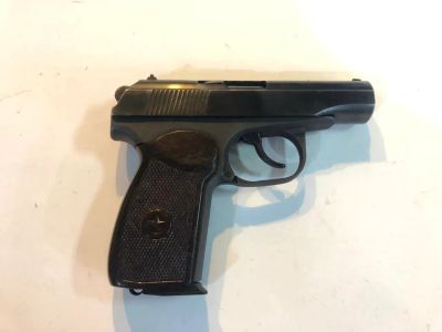 Лот: 24633010. Фото: 1. Пистолет ОООП МР-80-13 Т кал 45... Газовое, травматическое оружие