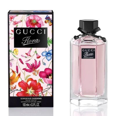 Лот: 12576374. Фото: 1. Духи Flora by Gucci Gorgeous Gardenia. Женская парфюмерия
