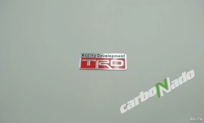 Лот: 17232779. Фото: 1. Шильдик самоклеящийся TRD 005. Детали тюнинга