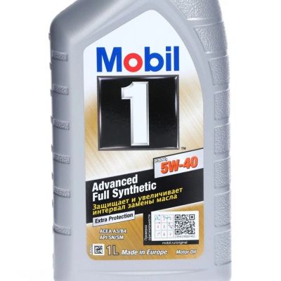 Лот: 10064604. Фото: 1. Моторное масло Mobil 1 FS X1 5W40... Масла, жидкости