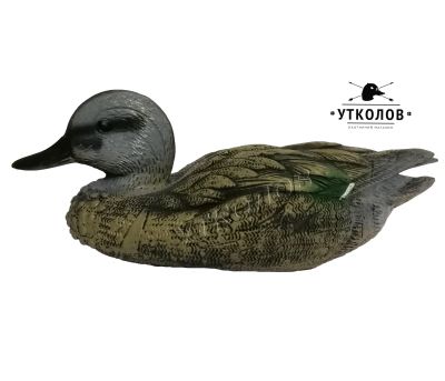 Лот: 13390256. Фото: 1. Чучело резиновое утки "Чирок утка... Манки, приманки