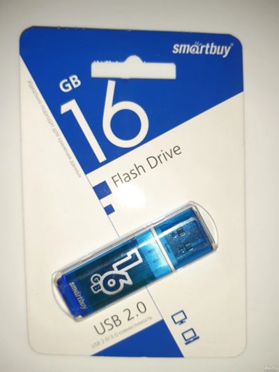 Лот: 15876524. Фото: 1. Флешка USB 16 Gb Smart Buy . Новая... USB-флеш карты