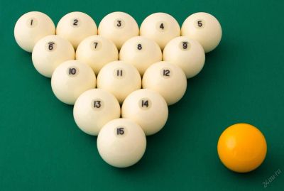 Лот: 7847354. Фото: 1. Новый набор бильярдных шаров!. Бильярд, боулинг