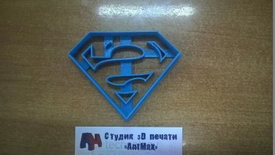 Лот: 8875886. Фото: 1. Формочка для печенья "Супермен... Формы для запекания, выпечки