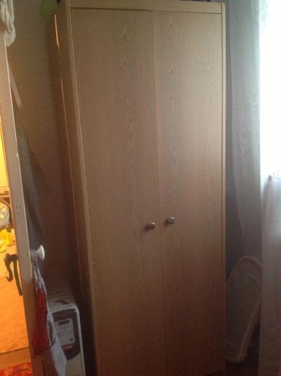 Лот: 3456383. Фото: 1. Шкаф платяной двухстворчатый. Шкафы, шкафы-купе