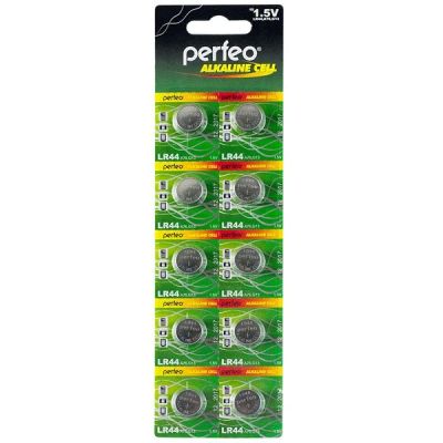Лот: 22144826. Фото: 1. PERFEO AG4 LR626(377A)/10BL Alkaline... Батарейки, аккумуляторы, элементы питания