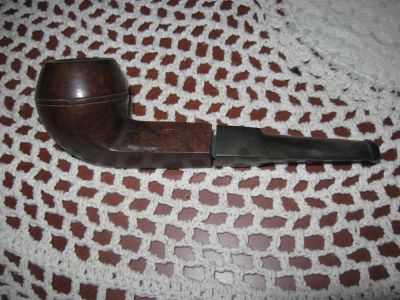 Лот: 7304724. Фото: 1. Трубка курительная Genuine Briar. Другое (антиквариат)