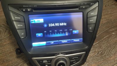 Лот: 16912578. Фото: 1. Магнитола Hyundai Elantra Элантра. Автомагнитолы