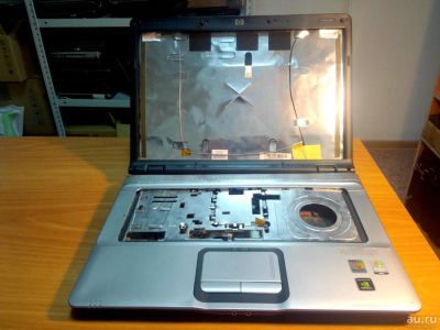 Лот: 10356835. Фото: 1. Корпус HP Pavilion dv6000, шарниры. Корпуса, блоки питания