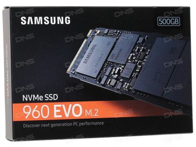 Лот: 10778616. Фото: 1. Продам SSD Samsung 960 EVO 500gb. SSD-накопители
