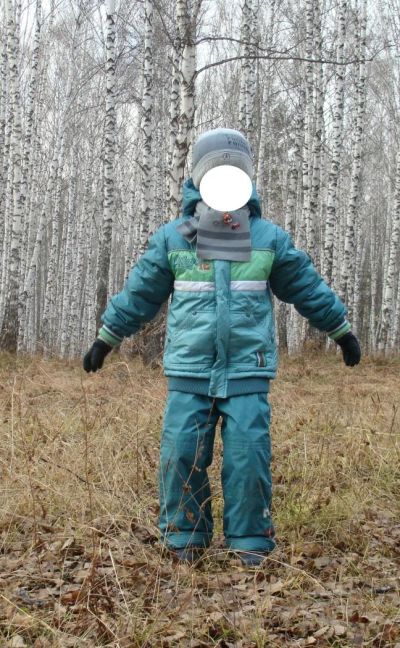 Лот: 7287891. Фото: 1. Детский полукомбинезон демисезонный... Верхняя одежда