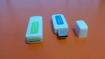 Лот: 7842717. Фото: 1. Картридер 4 в 1 USB (SD (MicroSD... Картридеры