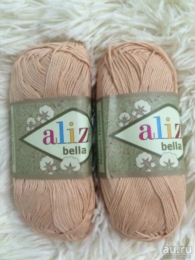 Лот: 9849207. Фото: 1. Пряжа ALIZE BELLA 100% хлопок... Ткани, нитки, пряжа