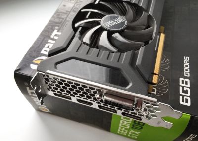 Лот: 16386499. Фото: 1. Видеокарта GeForce GTX 1060 6Gb... Видеокарты
