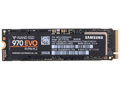 Лот: 16066681. Фото: 1. 250 ГБ SSD M.2 накопитель Samsung... SSD-накопители