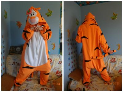 Лот: 3329781. Фото: 1. Пижама / кигуруми (сноуборд-костюм... Другое (одежда, обувь, галантерея)