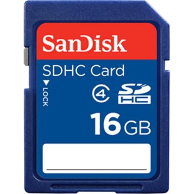 Лот: 4478194. Фото: 1. Карта памяти SD HC 16 GB Sandisk... Карты памяти