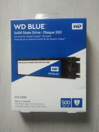 Лот: 16329883. Фото: 1. SSD накопитель WD Blue WDS500G2B0B... SSD-накопители