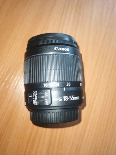 Лот: 19999019. Фото: 1. Объектив Canon EF-S 18-55 IS II... Объективы