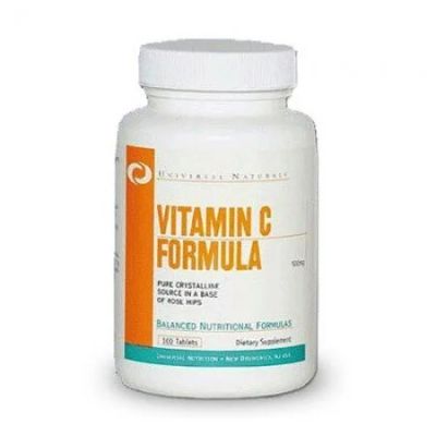 Лот: 9889004. Фото: 1. Vitamin C Formula 100 таб. Universal... Спортивное питание, витамины