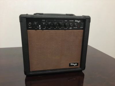 Лот: 17222756. Фото: 1. Комбик STAGG 15 AA DR EU. Гитарные эффекты и комбоусилители