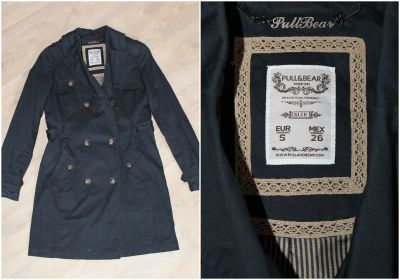 Лот: 6070714. Фото: 1. Плащ PULL&BEAR. Верхняя одежда