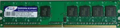 Лот: 9456222. Фото: 1. Память DDR2 512mb A-data 2 шт... Оперативная память