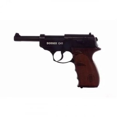 Лот: 10913486. Фото: 1. Пистолет Borner C41 (Walther P... Пневматическое оружие