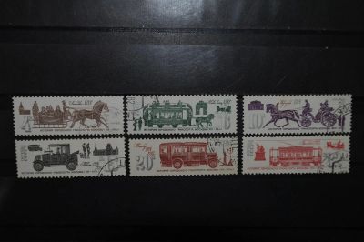 Лот: 3900508. Фото: 1. 1981 История городского транспорта... Марки