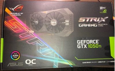 Лот: 12574066. Фото: 1. Видеокарта geforce asus gtx 1050... Видеокарты
