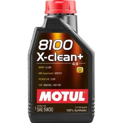 Лот: 20352597. Фото: 1. MOTUL 8100 X-CLEAN PLUS 5W30 100... Масла, жидкости