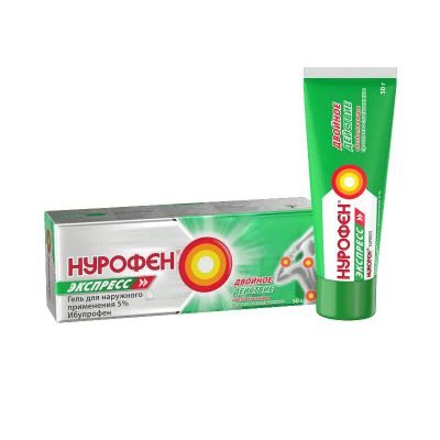 Лот: 24621272. Фото: 1. Нурофен Экспресс 5% гель для наружного... Лекарства