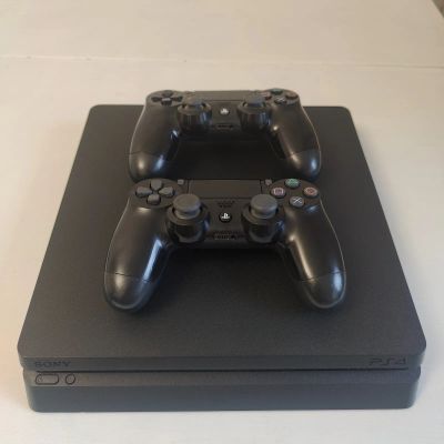 Лот: 25255990. Фото: 1. Sony playstation 4 Slim 500 gb... Игровые приставки, консоли