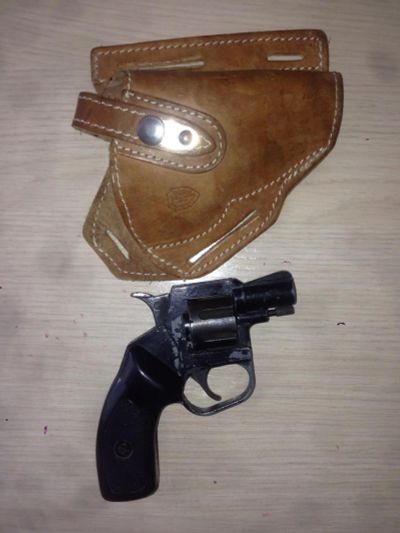 Лот: 7626709. Фото: 1. Пистолет стартовый сигнальный... Сигнальное и охолощенное (СХП) оружие