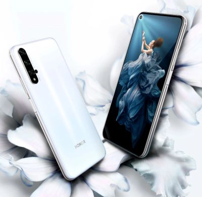 Лот: 15471381. Фото: 1. Новый Honor 20 128GB + 6Gb. Белый... Смартфоны