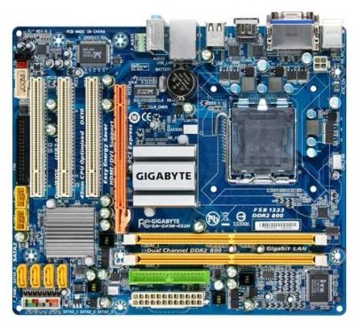Лот: 8105904. Фото: 1. Материнская плата Gigabyte GA-G41M-ES2H. Материнские платы