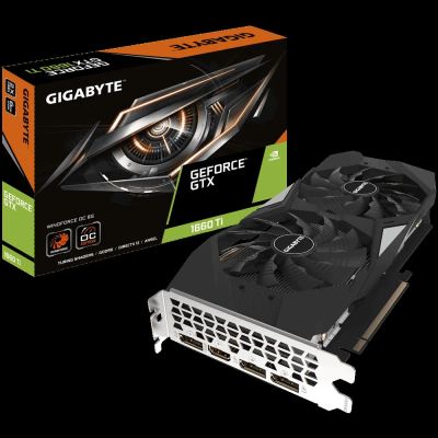 Лот: 20294596. Фото: 1. GeForce® GTX 1660 Ti OC 6G. Видеокарты