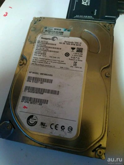 Лот: 10462006. Фото: 1. Seagate Barracude 7200.12 160Gb... Жёсткие диски (HDD)