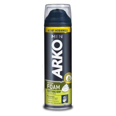 Лот: 24087906. Фото: 1. Пена для бритья, Arko Men, Hemp... Уход за лицом 