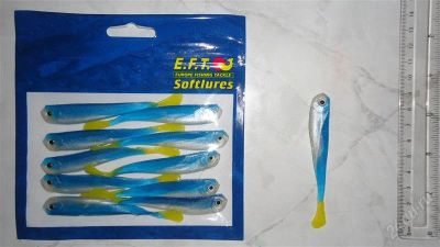 Лот: 2494314. Фото: 1. Твистеры уп.№ 21 E.F.T.Softlures... Прикормки, приманки