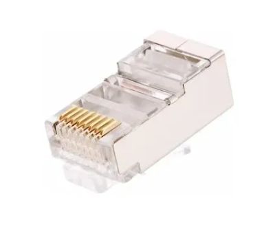 Лот: 20127312. Фото: 1. Коннектор - RJ-45 5E уп 100шт... Другое (сетевые устройства)