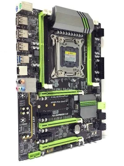 Лот: 14279668. Фото: 1. PlexHD X79 Turbo V 1.03 (LGA2011... Материнские платы