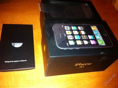 Лот: 923283. Фото: 1. Коробка Apple iPhone 3G 16 Gb... Коробки, инструкции